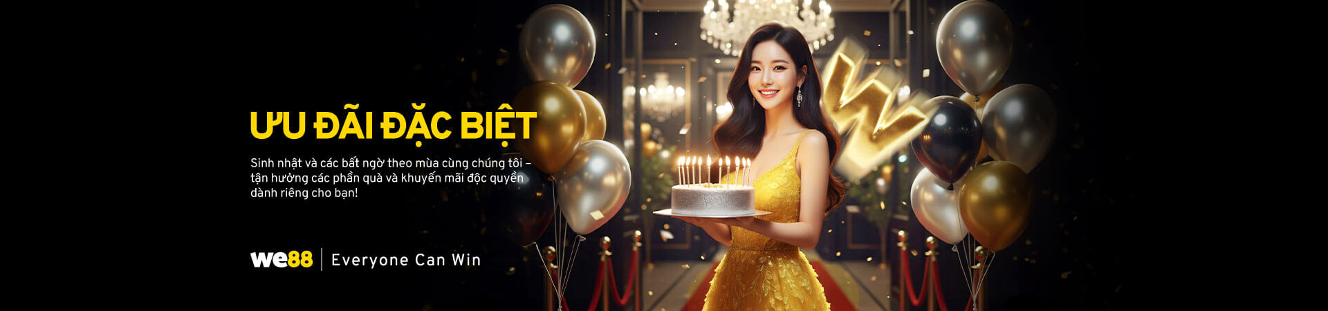 Khuyến mãi sinh nhật VIP WE88